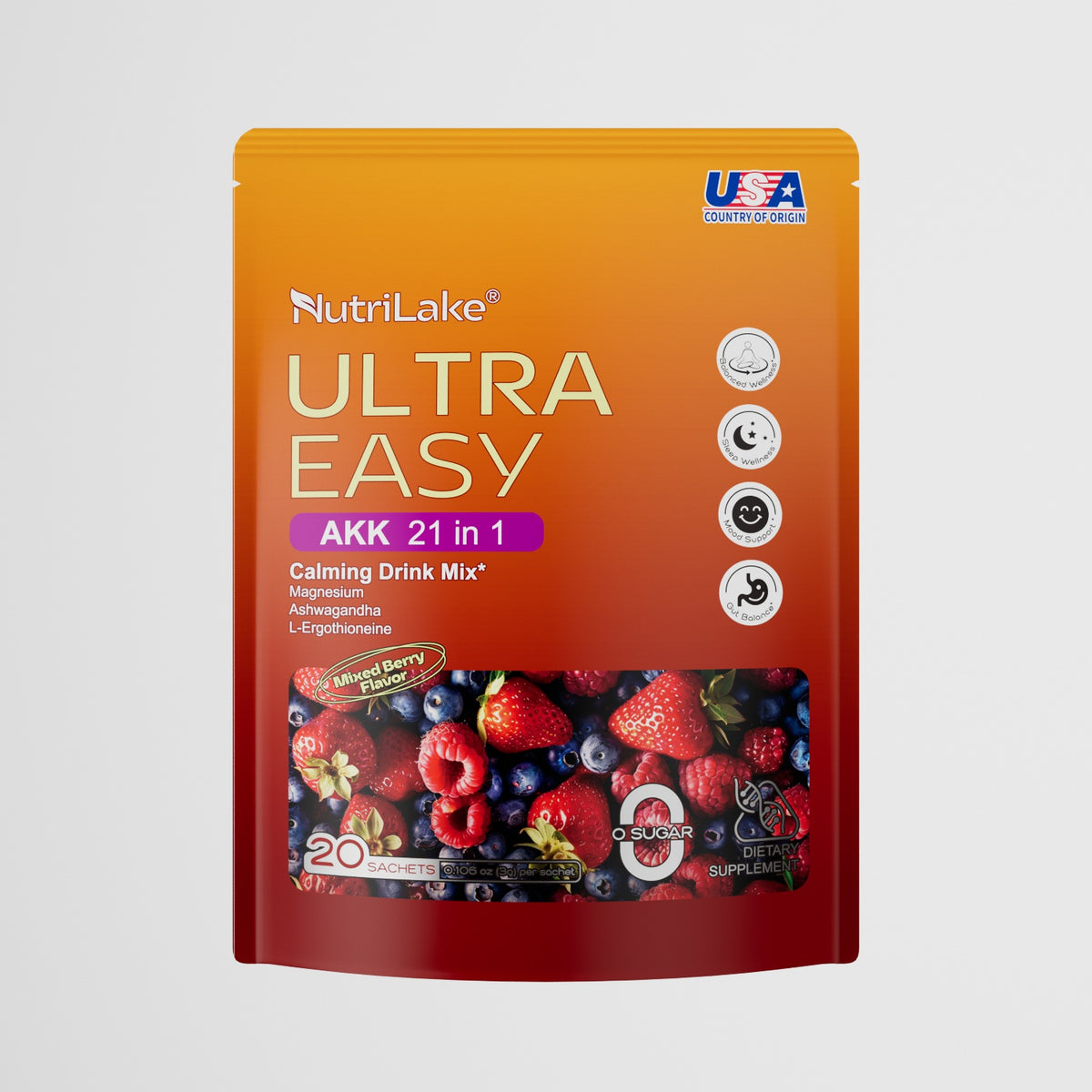 NutriLake® Ultra Easy 21-in-1 AKK Compound Probiotic Powder