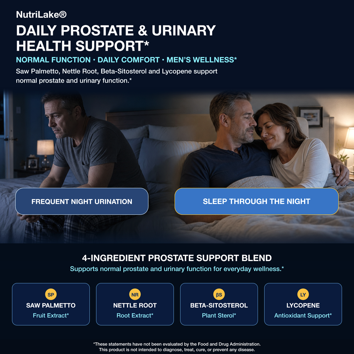 NutriLake® NAD+ FOR MEN | Advanced Recovery & Vitality Formula