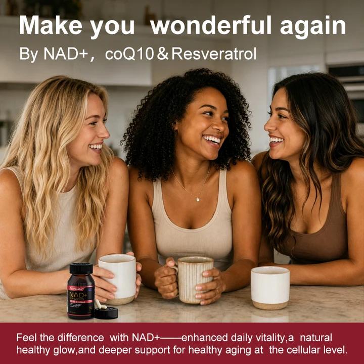 NutriLake® NAD+ FOR WOMEN: Cellular Renewal & Radiance Support